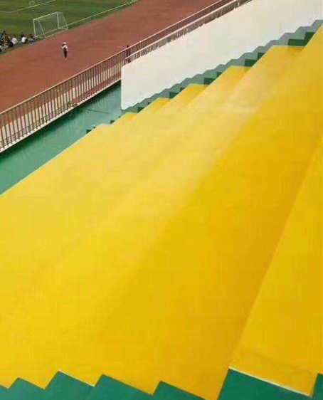 秦州球场台阶翻新修补改造